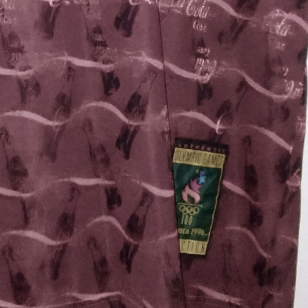 official Olympic Coca-Cola button up